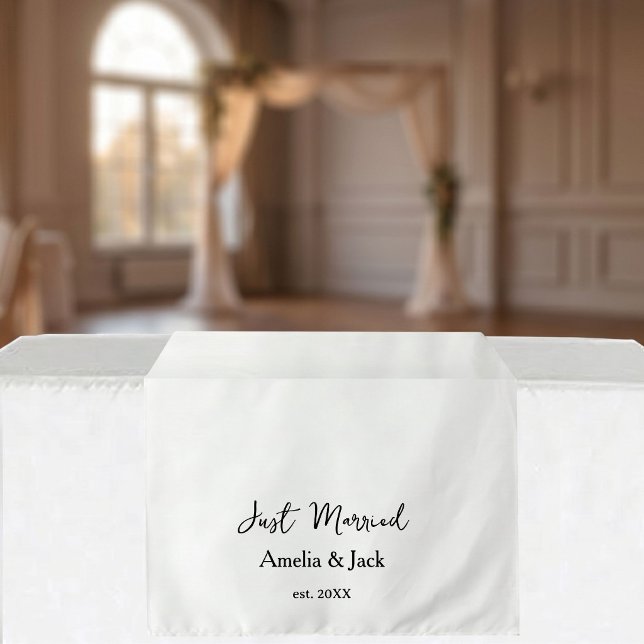 Costum Wedding Table Runner, Fabric Wedding Table Tapestry (Creator Uploaded)