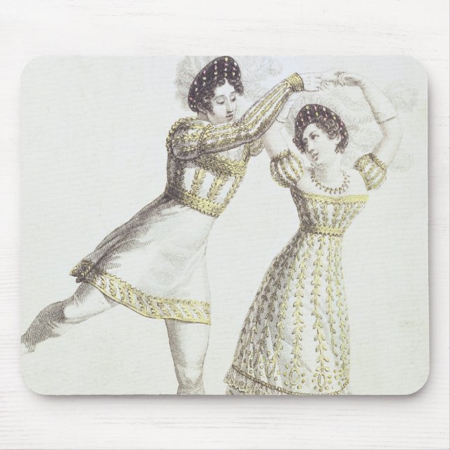 Costume design for a ballet mouse pad (Front)