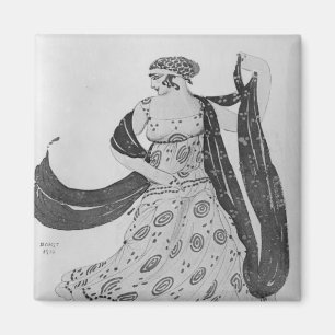 Costume design for 'Cleopatra', 1910 Magnet