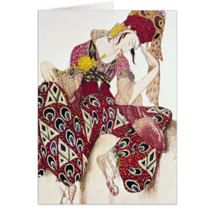 Costume design for Nijinsky at ballet 'La