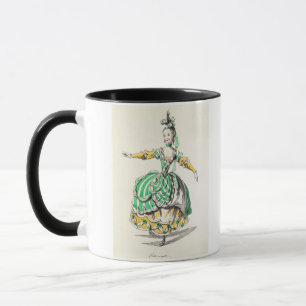 Costume design for Phrygienne, in Dardanus, a libr Mug