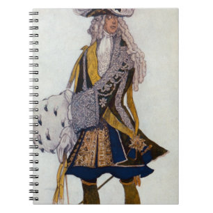 Costume design for The King, in the Garden, from S Spiral Notebook