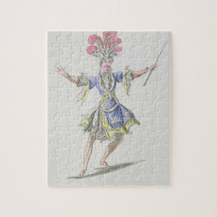Costume design for the Magician, in Dardanus, a li Jigsaw Puzzle