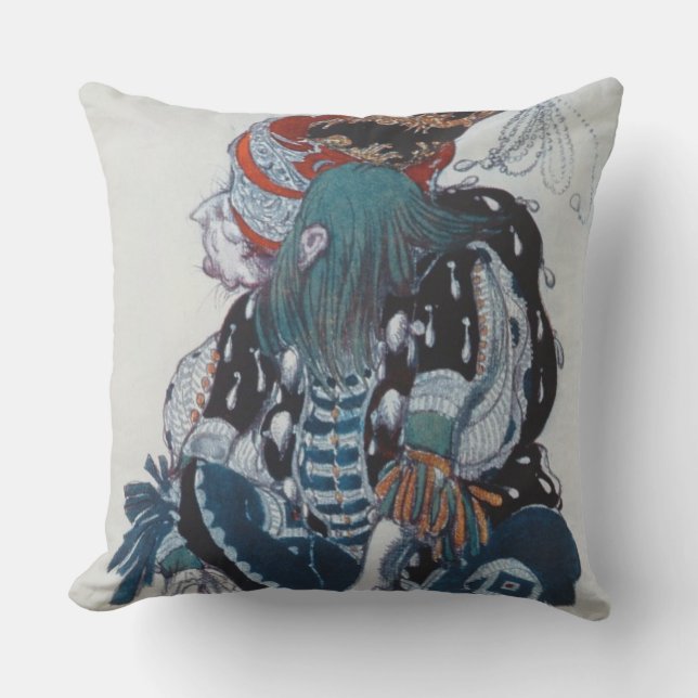 Costume design for the Pageboy of the wicked fairy Cushion (Front)