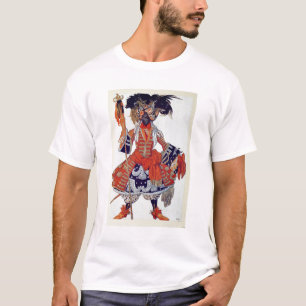 Costume design for The Queen's Guard, from Sleepin T-Shirt
