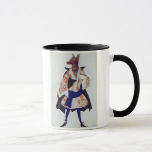 Costume design for The Wolf, from Sleeping Beauty Mug
