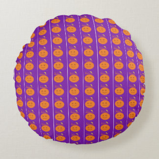 Costume Design Pumpkin Round Pillow