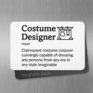 Costume Designer Definition Set Life 4" x 6" Flex Magnet