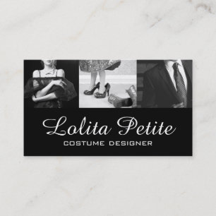 Costume Designer Fashion Seamstress Alterations Business Card
