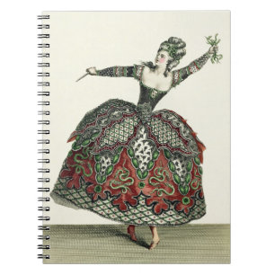 Costume for a Fury in 'Iphigenia in Tauris' and se Notebook