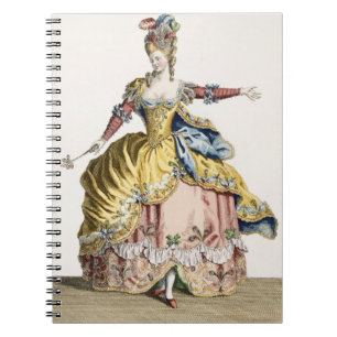 Costume for the Queen of the Sylphs in the Ballet Spiral Notebook