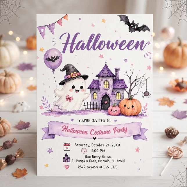 Costume Halloween Party Invitation (Creator Uploaded)