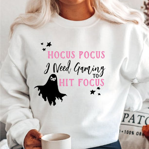Costume Hocus Pocus I Need Gaming To Hit Focus Sweatshirt