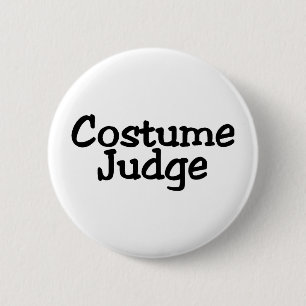 Costume Judge 6 Cm Round Badge