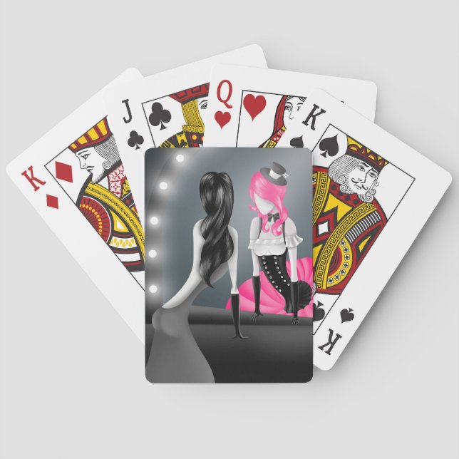 Costume Makes the Clown Playing Cards (Back)
