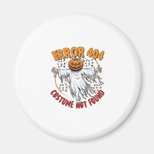 Costume Not Found Halloween Pumpkin Ghost_1 Magnet