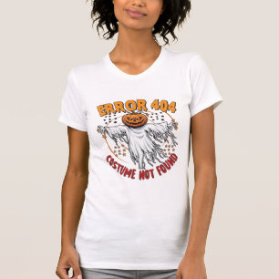 Costume Not Found Halloween Pumpkin Ghost_1 T-Shirt