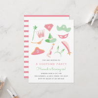 Costume Party Kids birthday party pastels