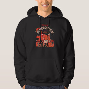 Costume Party Sleeping Zoo Animal Red Panda 1 Hoodie