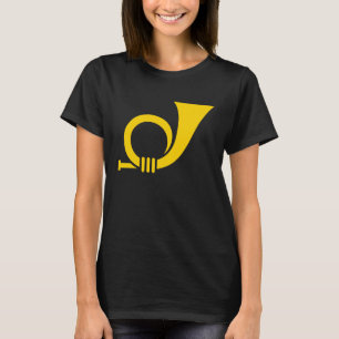 Costume Postman Post Horn Mail Deliverer T-Shirt