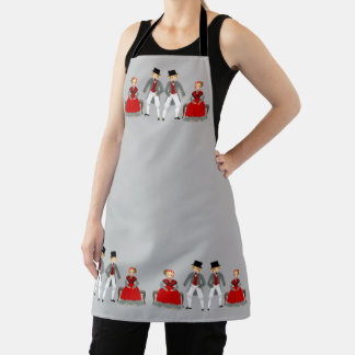 Costume traditionnel de Picardie, France Apron