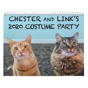 Costumed Cats Calendar 2020