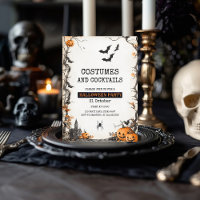 Costumes and Cocktails Scary Halloween Party