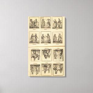 Costumes Canvas Print
