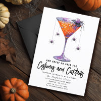 Costumes & Cocktail Spider Adult Halloween Party