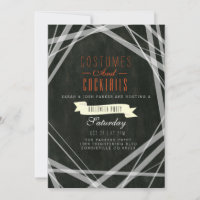 Costumes & Cocktails | Halloween Party Invite