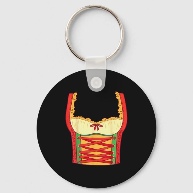 Costumes Women Funny Shirt  Key Ring (Front)