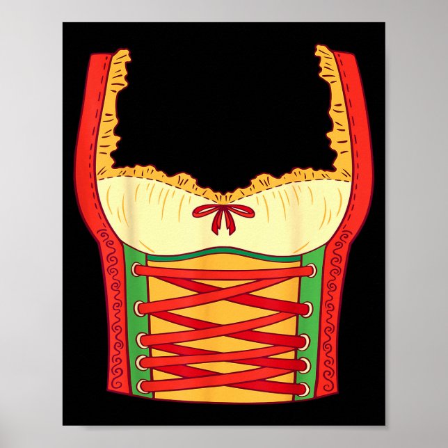 Costumes Women Funny Shirt  Poster (Front)