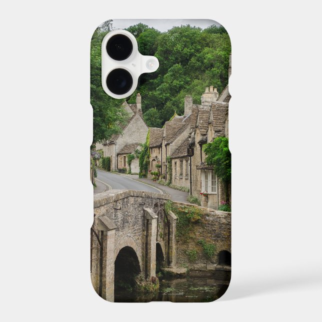 Costwolds town Castle Combe in England (Back)