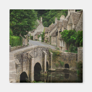 Costwolds town Castle Combe magnet