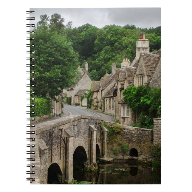Costwolds town Castle Combe notebook (Front)