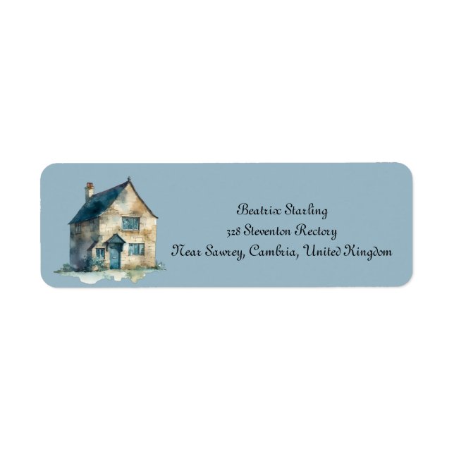 Cosy Address Labels (Front)