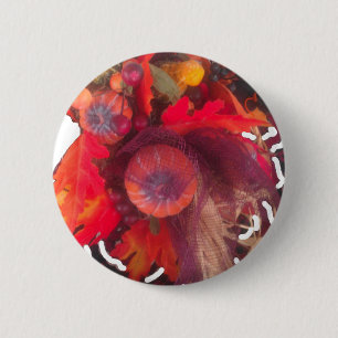Cosy Autumn Charm - Fall Decor & Gifts 6 Cm Round Badge