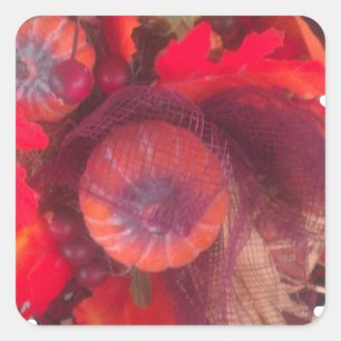 Cosy Autumn Charm - Fall Decor & Gifts Square Sticker