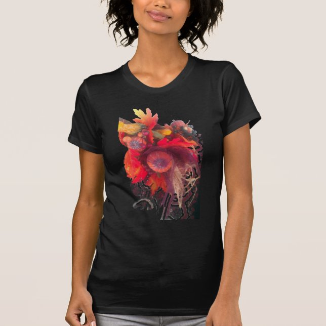 Cosy Autumn Charm - Fall Decor & Gifts T-Shirt (Front)