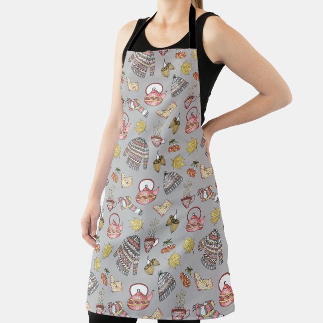 Cosy Autumn Comforts Apron (Insitu)