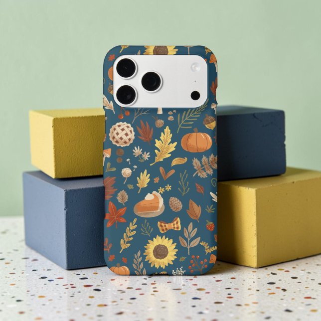 Cosy Autumn Fall Leaves and Thanksgiving Pumpkin (Creator Uploaded)