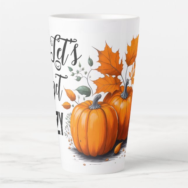 Cosy Autumn  Latte Mug (Front)