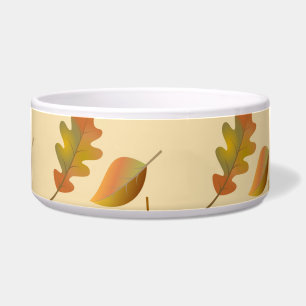 Cosy autumn maple leaves oak leaves