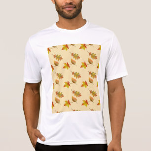 Cosy autumn maple leaves oak leaves  T-Shirt