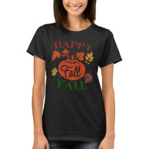 Cosy Autumn Theme T-Shirt