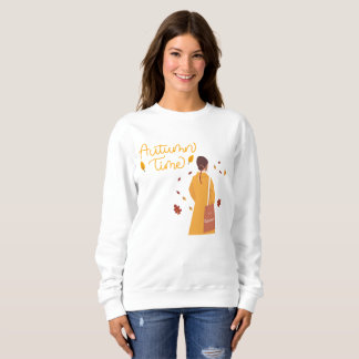 Cosy Autumn Time | Cute Fall Graphic Pullover
