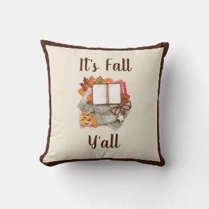 Cosy Autumn Vibes - Farmhouse Fall Decor Cushion