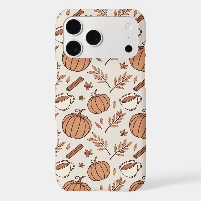 Cosy Autumnal Phone Cover (Back)