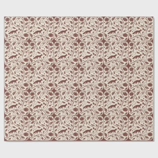Cosy Autumnal Wrapping Paper