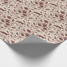 Cosy Autumnal Wrapping Paper